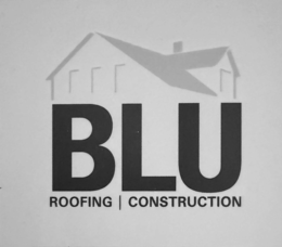 BLU ROOFING | CONSTRUCTION logo