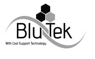 BLU-TEK WITH COOL SUPPORT TECHNOLOGY logo