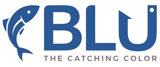 BLU THE CATCHING COLOR logo