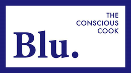 BLU. THE CONSCIOUS COOK logo