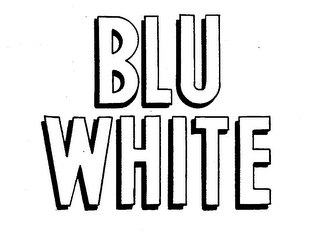BLU WHITE logo
