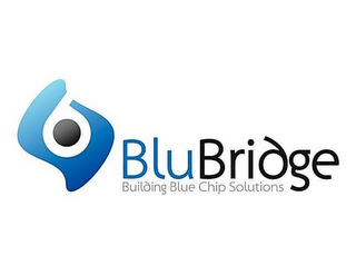 BLUBRIDGE BUILDING BLUE CHIP SOLUTIONS logo