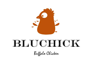 BLUCHICK BUFFALO CHICKEN logo