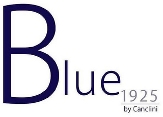 BLUE 1925 BY CANCLINI logo