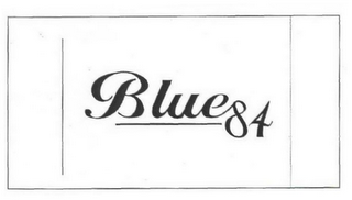 BLUE 84 logo