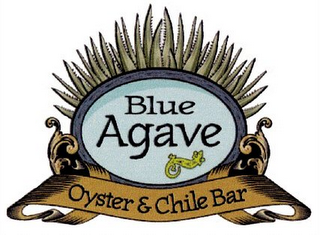 BLUE AGAVE OYSTER & CHILE BAR logo