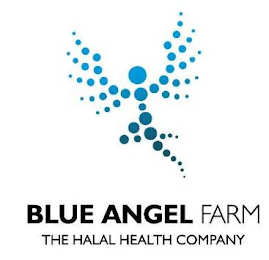 BLUE ANGEL FARM THE HALAL HEALTH COMPANY logo
