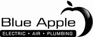 BLUE APPLE ELECTRIC · AIR · PLUMBING logo