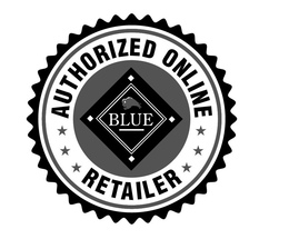 BLUE AUTHORIZED ONLINE RETAILER logo