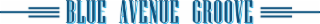 BLUE AVENUE GROOVE logo