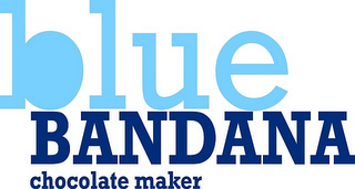 BLUE BANDANA CHOCOLATE MAKER logo