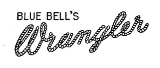 BLUE BELL'S WRANGLER logo