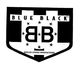 BLUE BLACK BB WORLDS LEADING MANUFACTURER logo