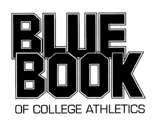BLUE BOOK OF COLLEGE ATHLETICS logo
