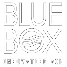 BLUE BOX INNOVATING AIR logo