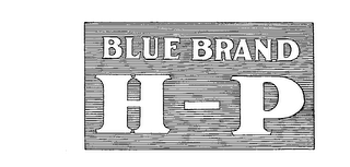 BLUE BRAND H-P logo