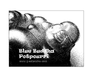 BLUE BUDDHA POTPOURRI WWW.GREATAROMA.COM logo