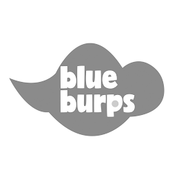 BLUE BURPS logo