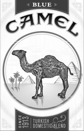 BLUE CAMEL TURKISH & DOMESTIC BLEND SINCE 1913 logo