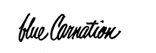 BLUE CARNATION logo