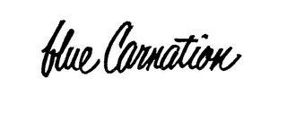 BLUE CARNATION logo