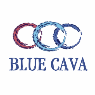 BLUE CAVA logo