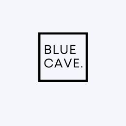 BLUE CAVE. logo