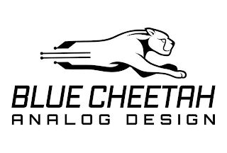 BLUE CHEETAH ANALOG DESIGN logo