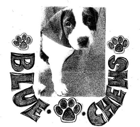 BLUE· ·CHEWS logo