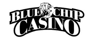 BLUE CHIP CASINO 777 logo