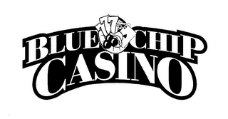 BLUE CHIP CASINO 777 logo