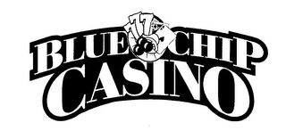 BLUE CHIP CASINO 777 logo
