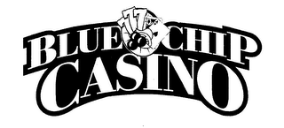 BLUE CHIP CASINO 777 logo