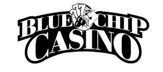 BLUE CHIP CASINO 777 J A logo