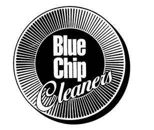 BLUE CHIP CLEANERS logo