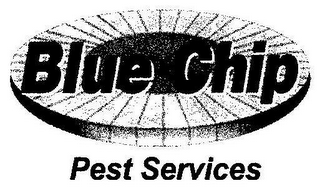 BLUE CHIP PEST SERVICES logo