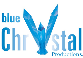 BLUE CHRYSTAL PRODUCTIONS. logo