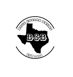 BLUE COLLAR BRIMS BCB EST 2024 logo