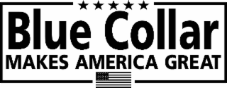 BLUE COLLAR MAKES AMERICA GREAT logo
