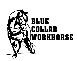 BLUE COLLAR WORKHORSE logo