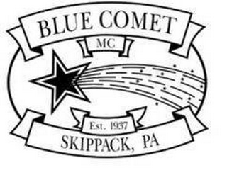 BLUE COMET MC EST. 1937 SKIPPACK, PA