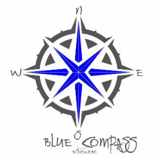 BLUE COMPASS ACTIVEWEAR N E S W logo