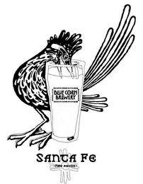 BLUE CORN BREWERY SANTA FE NEW MEXICO logo