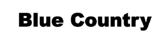 BLUE COUNTRY logo