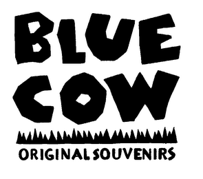 BLUE COW ORIGINAL SOUVENIRS logo