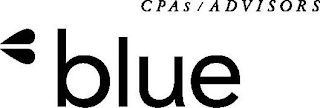 BLUE CPAS/ADVISORS logo