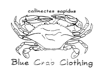 BLUE CRAB CLOTHING CALLINECTES SAPIDUS logo