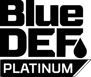 BLUE DEF PLATINUM logo