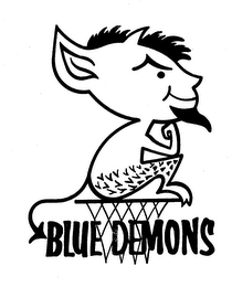 BLUE DEMONS logo