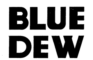 BLUE DEW logo